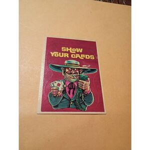 Vintage 1978 Donruss CB Convoy Sticker Trading Card CB Dictionary Show Your Card